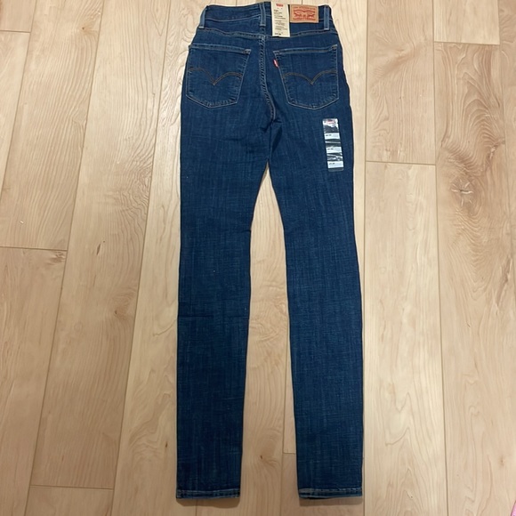 Levi’s 721 High Rise Skinny Jeans, sz 24x32 - Picture 5 of 14
